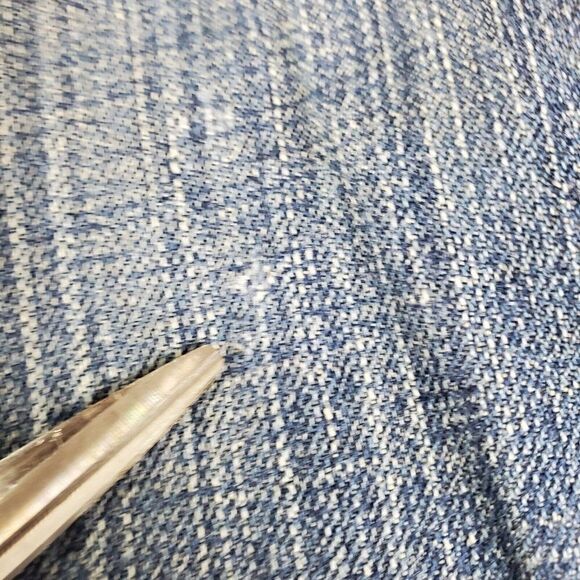 Zoo York Jeans Mens 36 Blue Regular Fit Dark Wash Distressed Straight Leg Denim - Picture 5 of 13